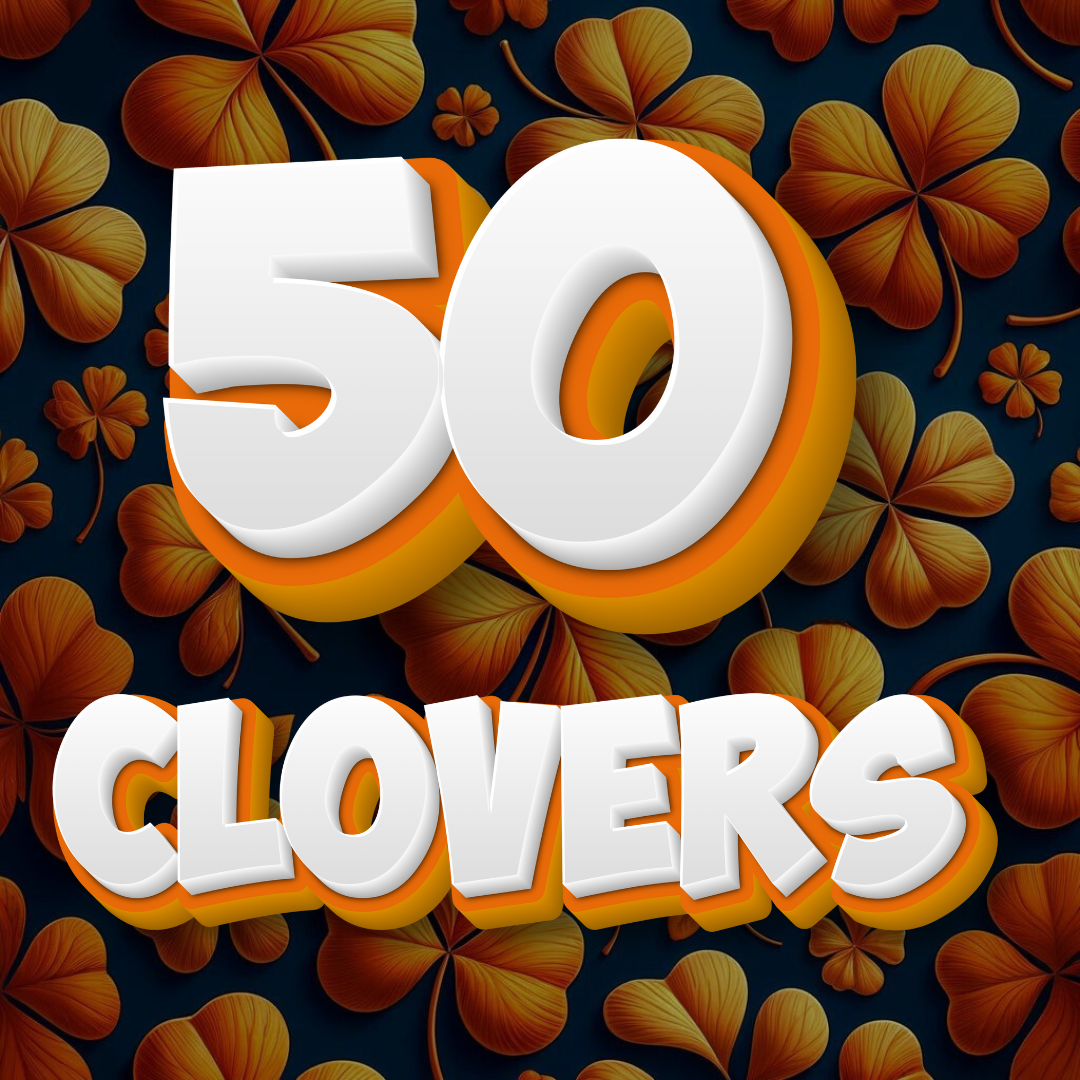 50 Clovers | £2 Clover Credit | 50 Points