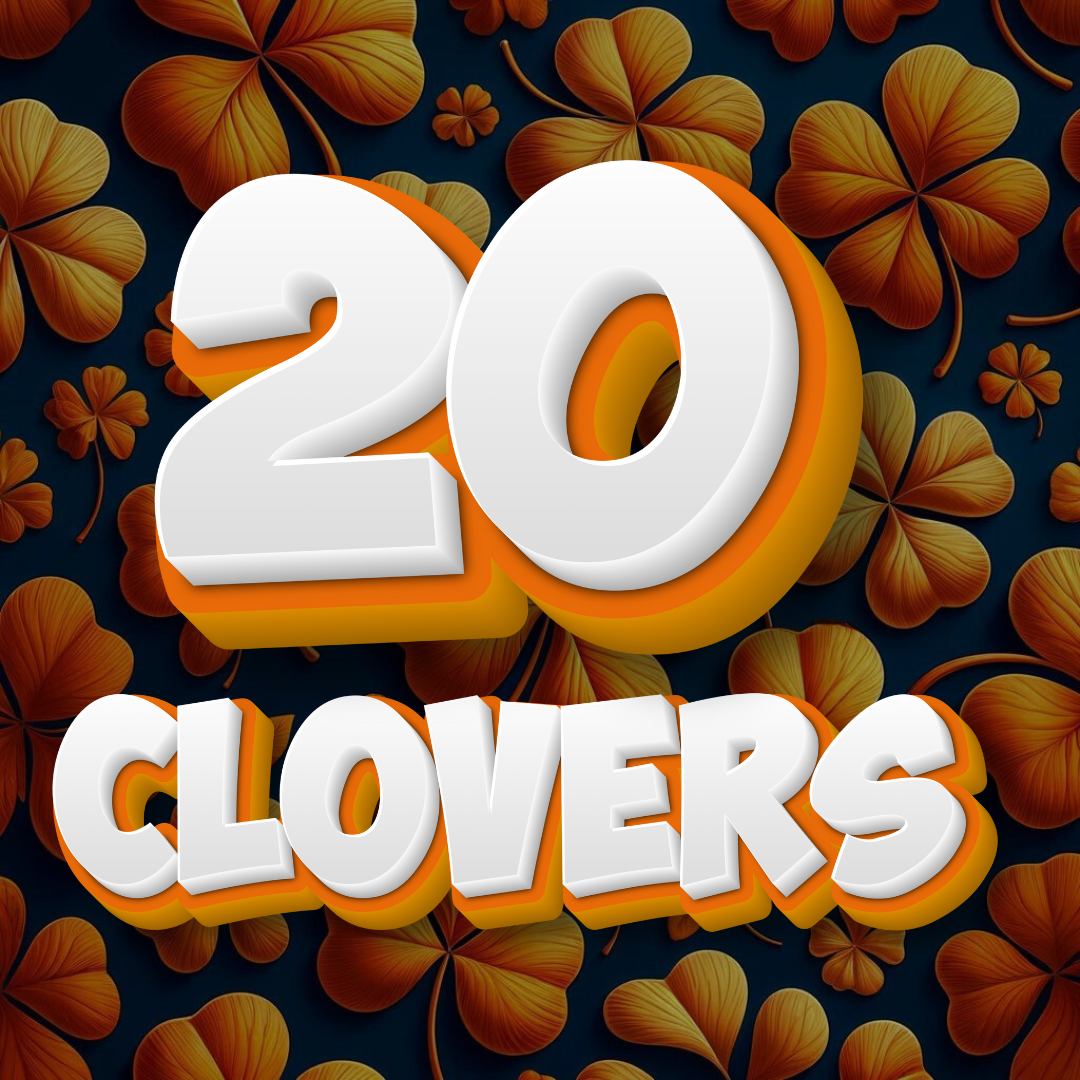 20 Clovers | £20 Cash | 20 Points