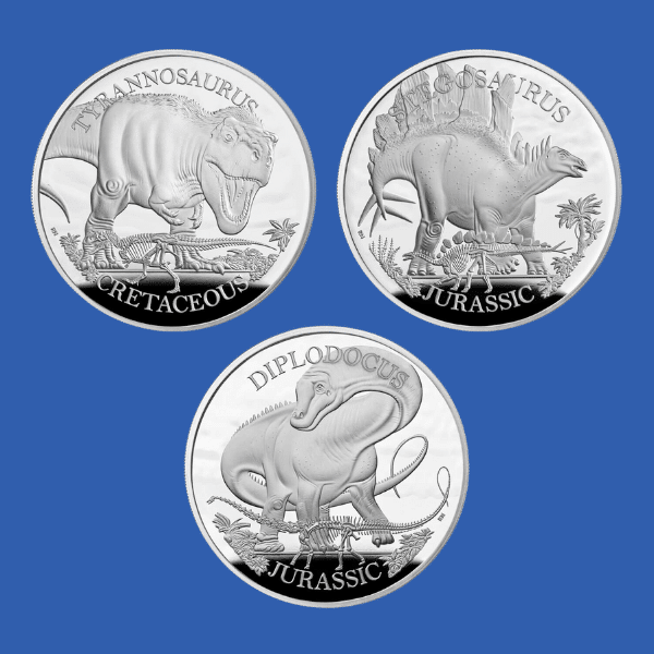 Iconic Specimens 2024 1oz Silver Three-Coin Collection Or £275 Cash