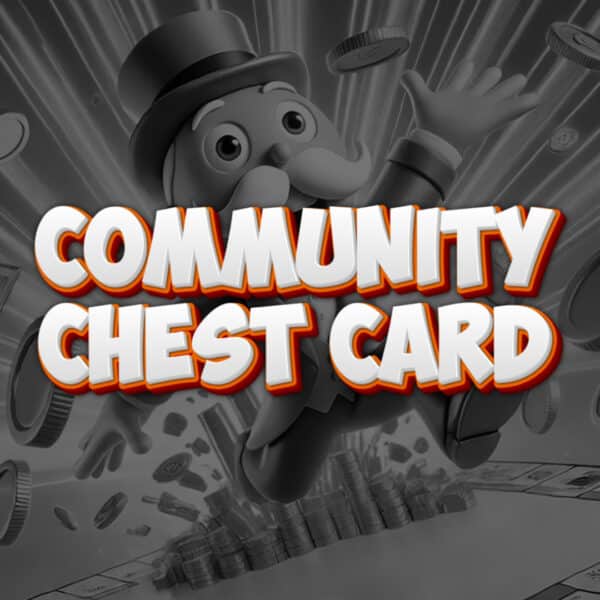 Community Chest Card £50 Cash