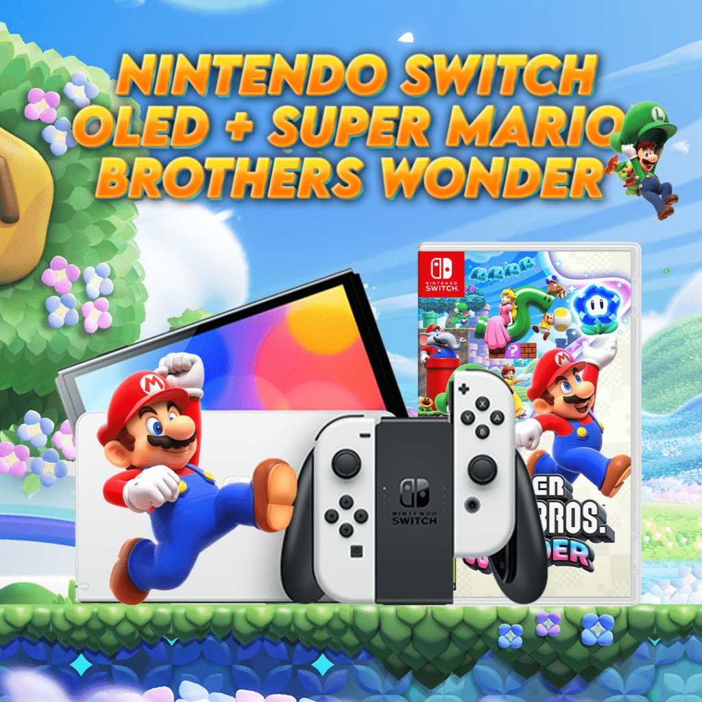 Nintendo Switch OLED + Super Mario Brothers Wonder or £300 Cash ...