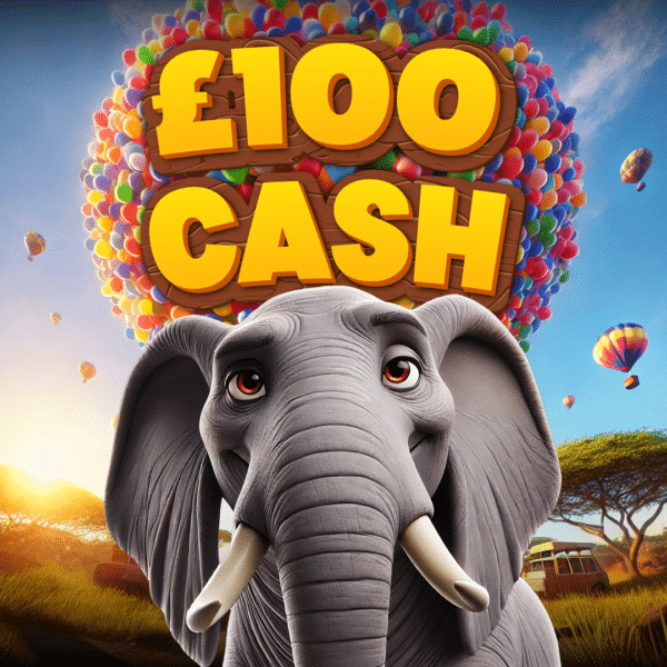 🐘 African Elephant - £100 Cash