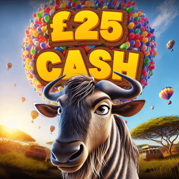 🐂 Wildebeest - £25 Cash