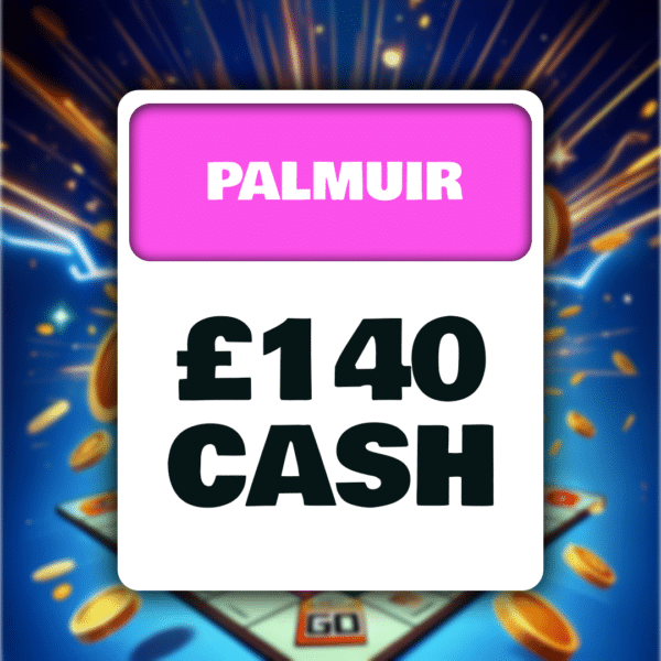 Palmuir £140 Cash