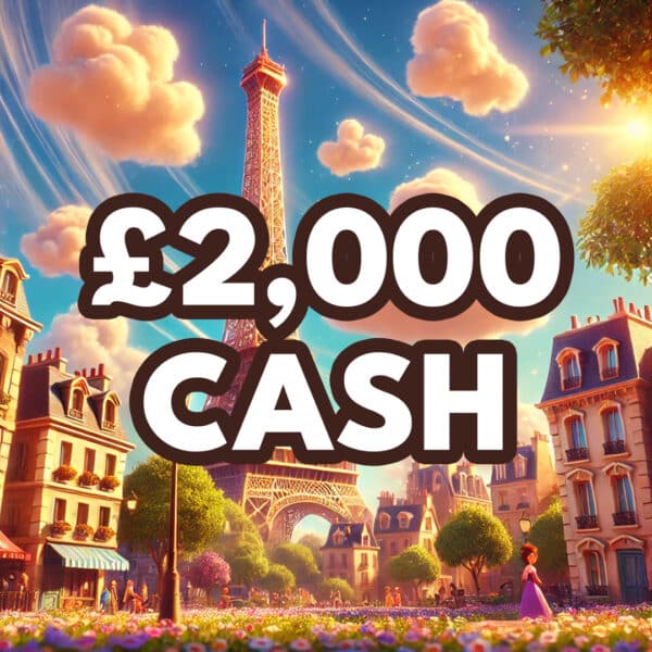 Eiffel Tower £2000 Cash