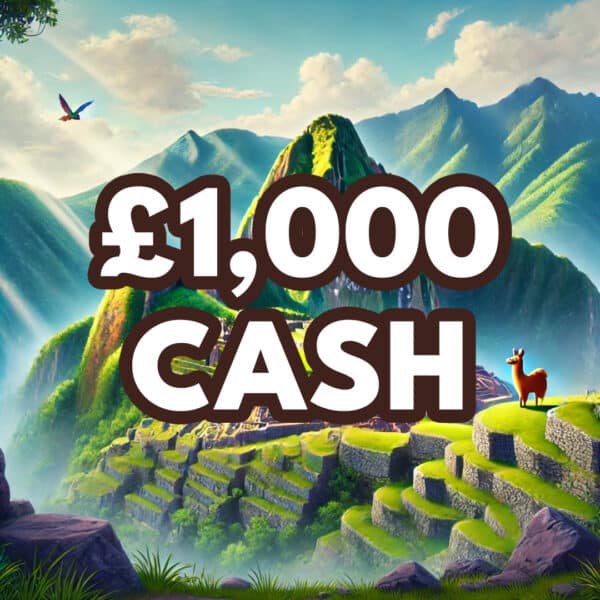 Machu Picchu £1000 Cash