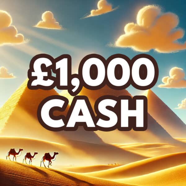 Pyramids of Giza £1000 Cash