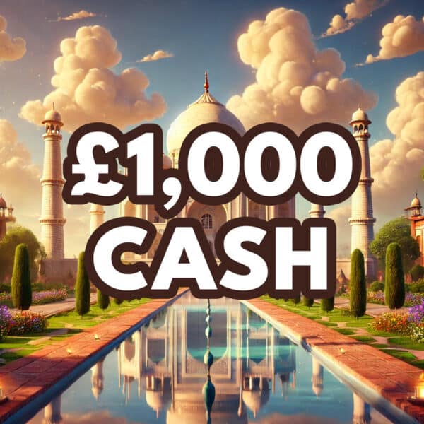Taj Mahal £1000 Cash