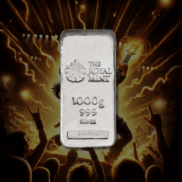 1kg Silver Bullion Cast Bar Or £750 Cash