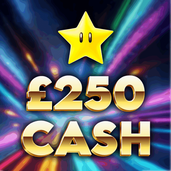 Gold Star | 8 points | £250 Cash