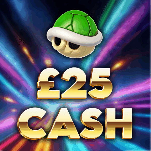 Green Shell | -5 points | £25 Cash