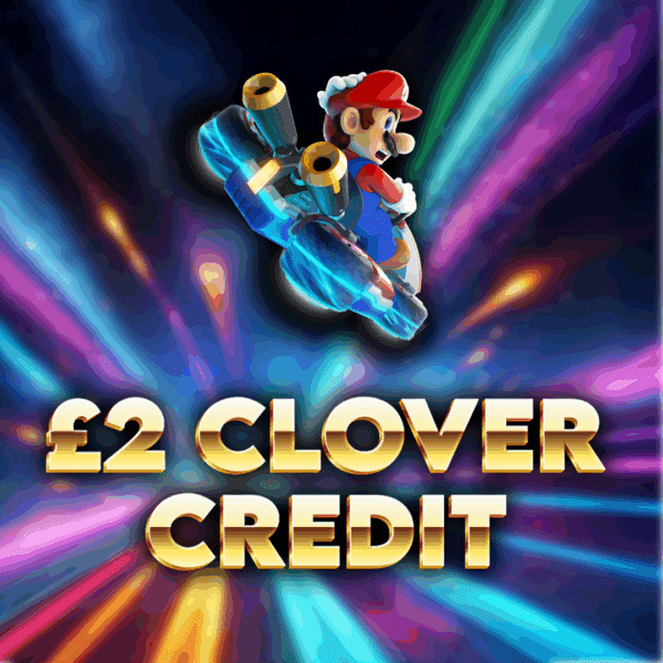 Fell off rainbow road | -2 points | £2 Clover Credit