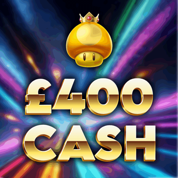 Golden Mushroom | 9 Points | £400 Cash