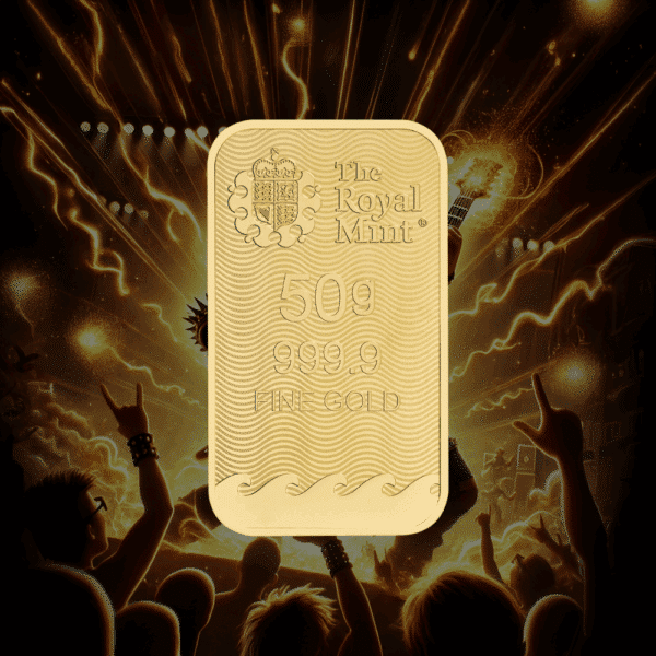 Britannia 50g Gold Bullion Bar Or £3,250 Cash