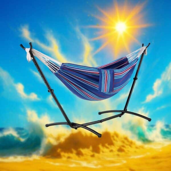 Vonhuas 2 Person Hammock With Stand Or £60 Cash
