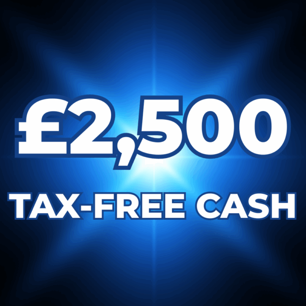£2,500 Cash