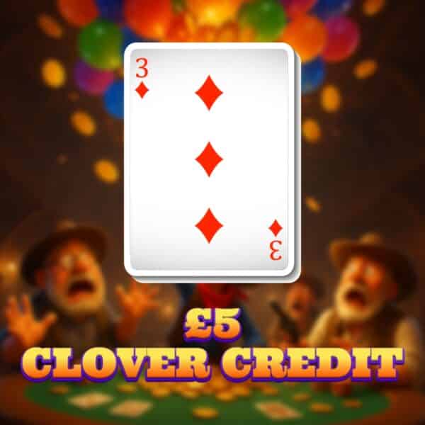 3 - £5 Clover Credit