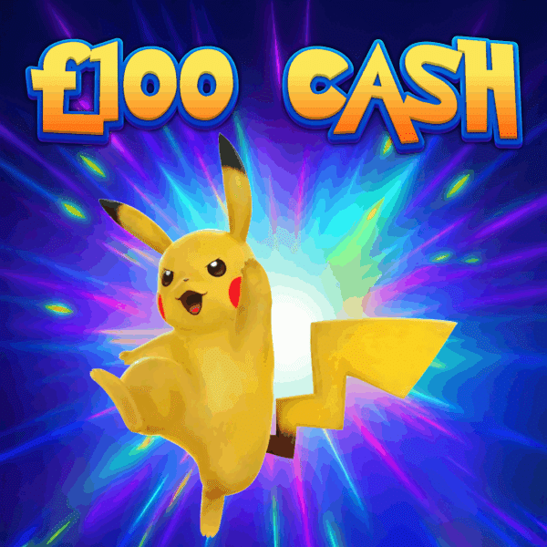 Pikachu | £100 Cash