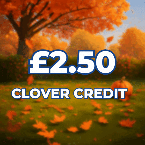 £2.50 Clover Credit
