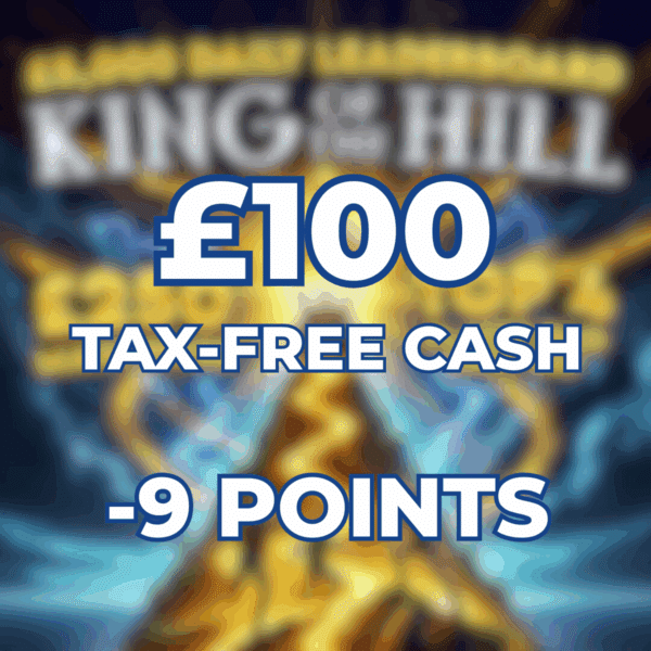 £100 Cash | -9 Points