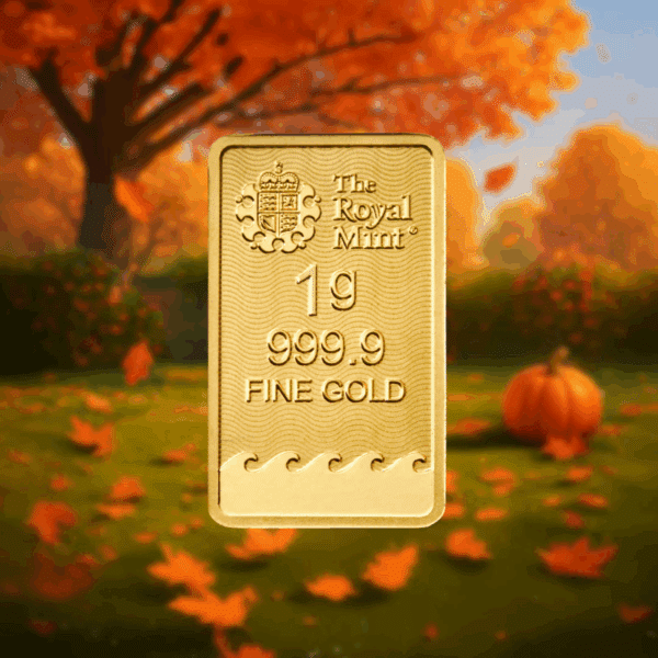 1g Minted Gold Bar Or £90 Cash