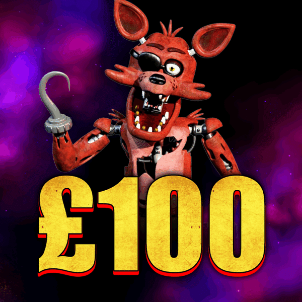 Foxy The Pirate Fox | £100 Cash