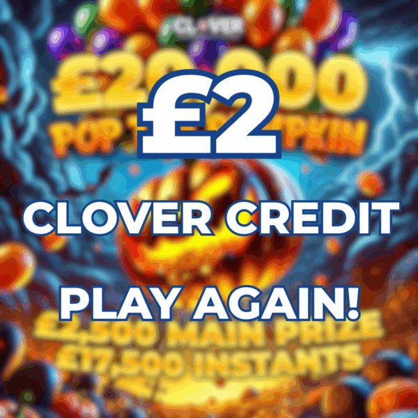 Play Again - £2 Clover Credit