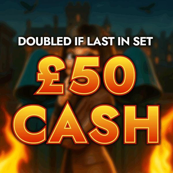 The Turret | £50 Cash (Doubled If Last In Set)