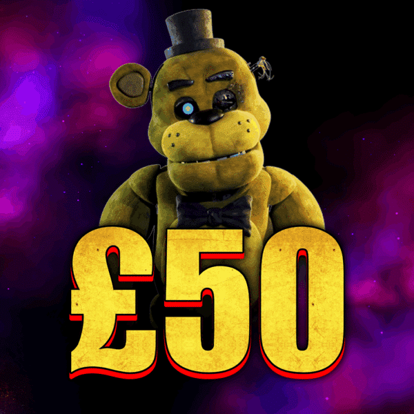 Golden Freddy | £50 Cash