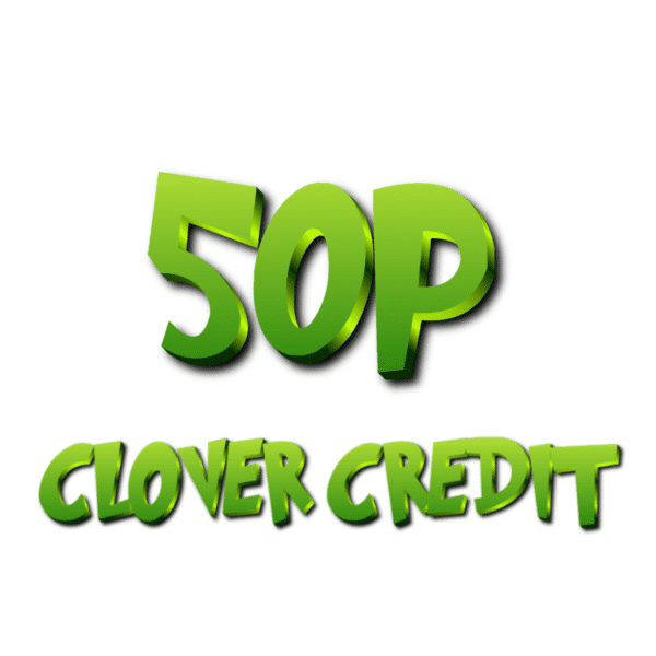 50p Clover Credit