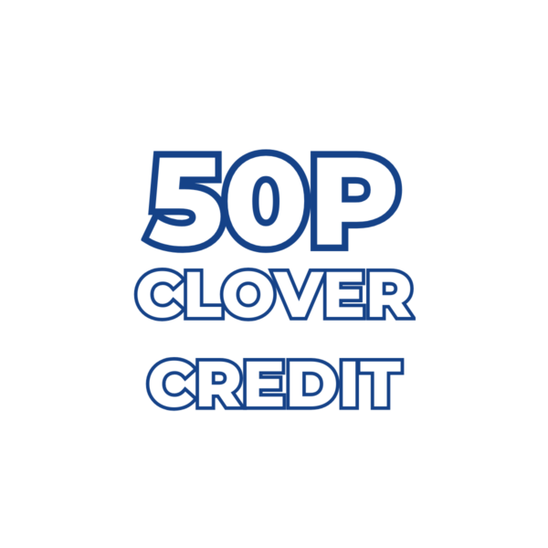 50p Clover Credit