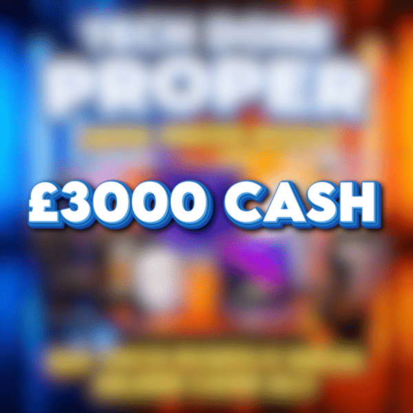 £3,000 Cash