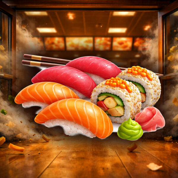 Sushi | 6 points | £50 Cash
