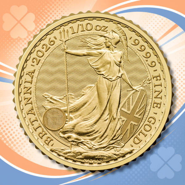 Bonus: 1/10oz Gold Bullion Coin or £350 cash