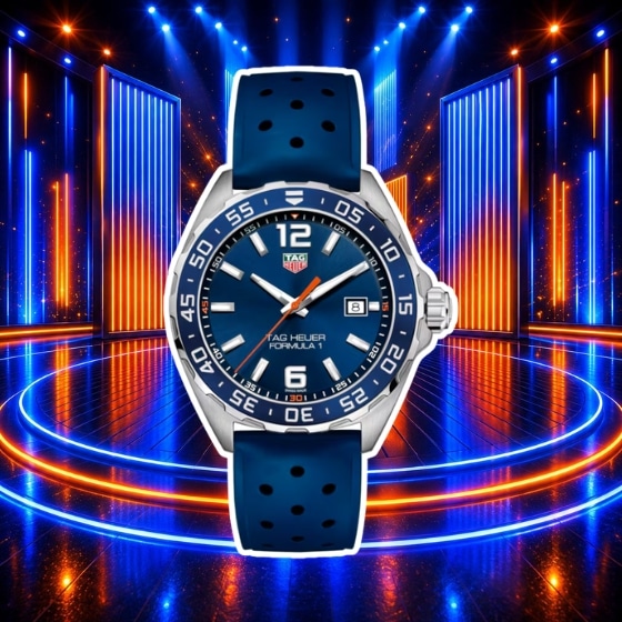 Tag Heuer F1 Date Quartz 43mm Or £1,200 Cash