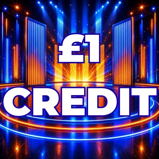 1 x Play Again! £1 Clover Credit
