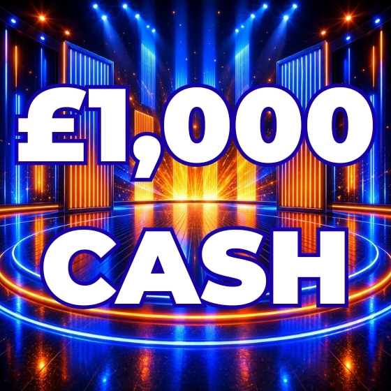 £1,000 Cash