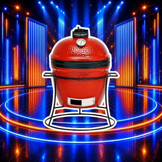 Kamado Joe Jr With Cast Iron Stand Or £375 Cash