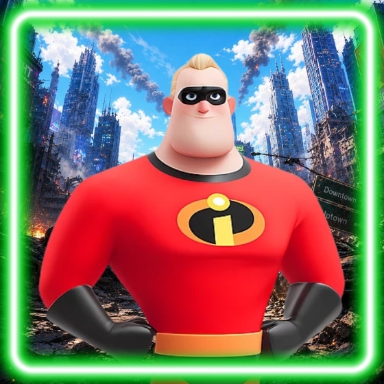 Mr Incredible | 2 points | £2 Clover Credit