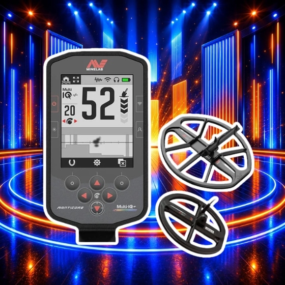 Minelab Manticore + M9 & M15 Coils Or £1,350 Cash