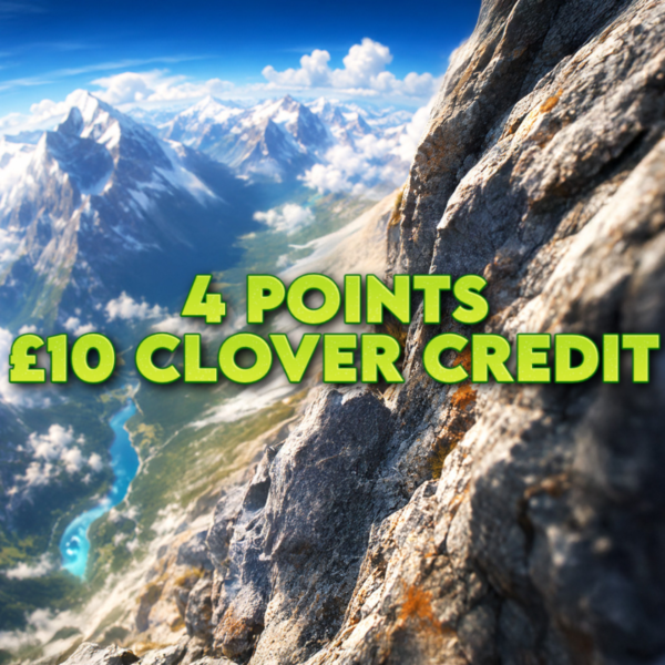 4 Points | £10 Clover Credit