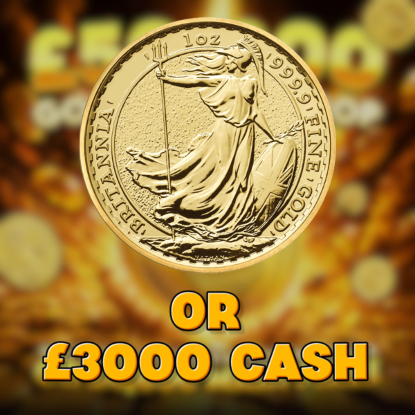 1oz Gold Bullion Coin Or £3,000
