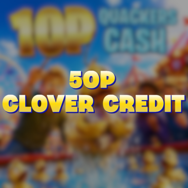 50p Clover Credit