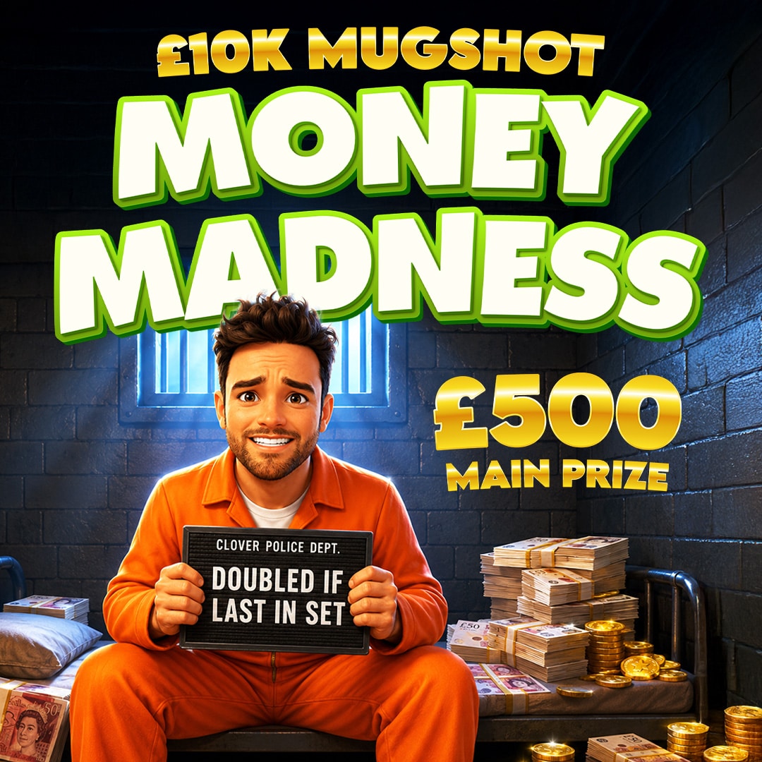 £10,000 Mug Shot Madness (Doubled If Last in Set)
