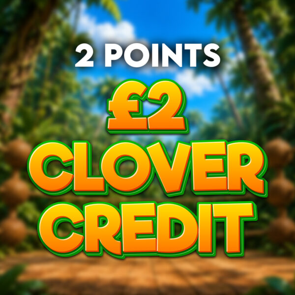 2 points | £2 Clover Credit