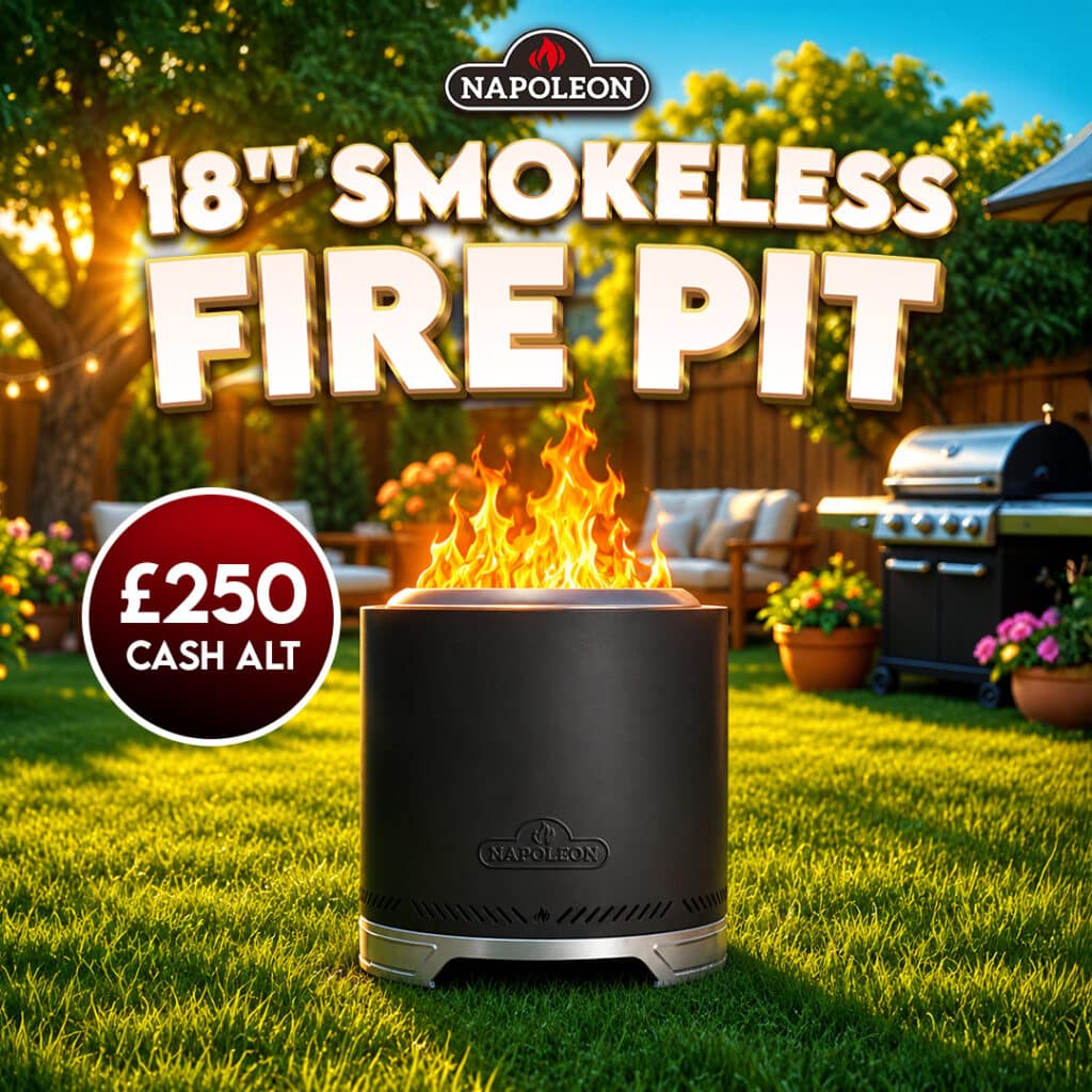 Napoleon 18" Smokeless Fire Pit Or £250 Cash