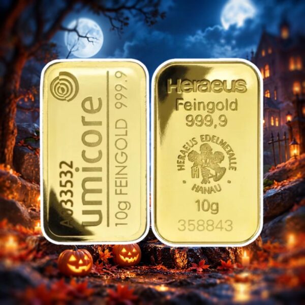 10g Gold bar Or £825 Cash