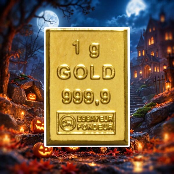 1g Gold bar Or £100 cash