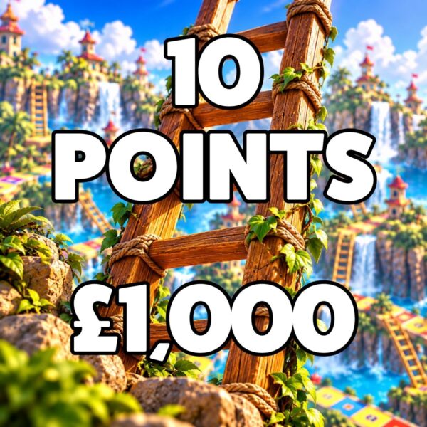 Ladder | 10 Points | £1,000 Cash