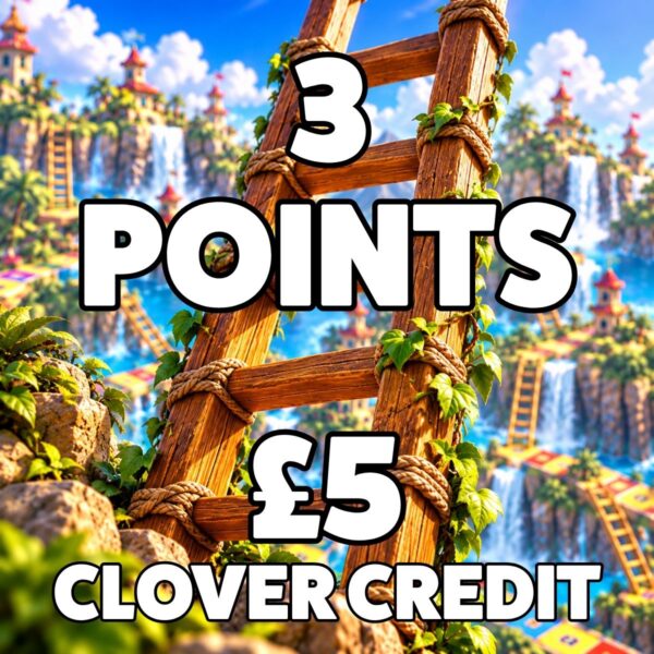 Ladder | 3 points | £5 Clover Credit